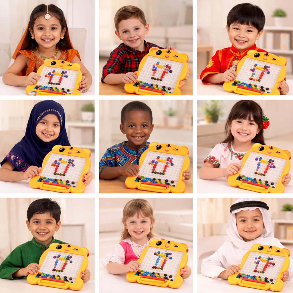 Magnetic Drawing Board with Pen | Educational Toy | Creative Learning & Focus Development