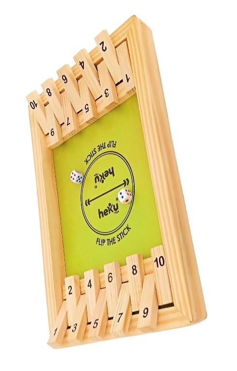 Wooden Flip the Stick Game for Kids – Hand-Eye Coordination Skill Toy