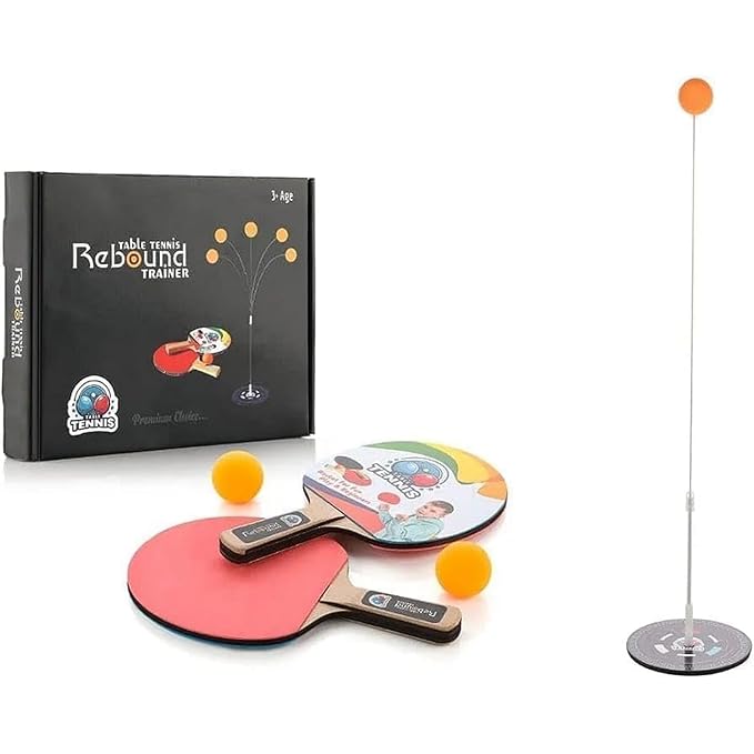 Table Tennis Rebound Trainer for Kids – Solo Practice Ping Pong Toy with Adjustable String