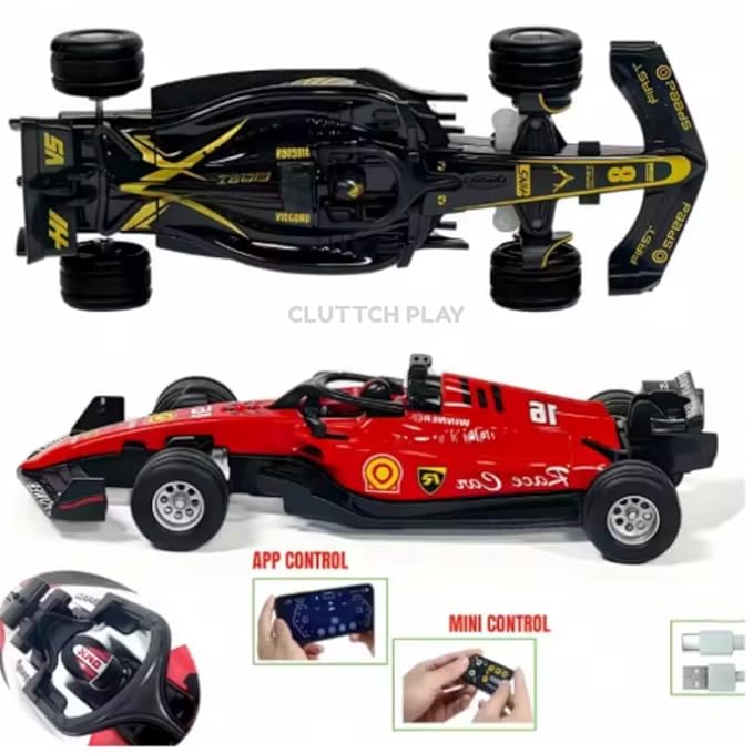 Mini Formula RC Car - 2.4GHz Remote Control Racing Car for Kids & Adults
