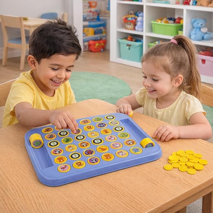 Flip & Match Memory Game for Kids – Fun Brain Booster Card Matching Toy